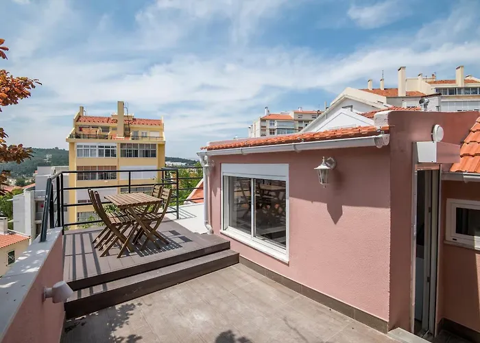 Apartment Rooftop With Terrace And A View By Amoreiras Lisbon
